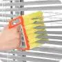Blind Cleaner Tool, Mini Blind Duster Brush Dust Clean Venetian Blind Brush Window Air Conditioner Duster Dirt Cleaner Tool -2Pcs Blind Cleaner Tool, Mini Blind Duster Brush Dust Clean Venetian Blind Brush Window Air Conditioner Duster Dirt Cleaner Tool -2Pcs
