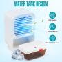 Zeriyu Portable Air Conditioner, Rechargeable Evaporative Air Conditioner Fan with 3 Speeds and 3 modes humidification function, Cordless Personal Air Cooler with night light for Home