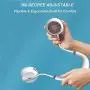 Tragbarer Nackenventilator, blinden Ventilator, USB-Aufladbarer Mini-Ventilator, Handschfree-Ventilator für Sport, Super Leise, 3 Geschwindigkeiten, Starker Luftstrom, Tragbares Kopfhörer-Design für Zuhause, Büro, Fitnessstudio, Strand, Camping