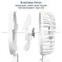 Tragbarer Handfächer USB-Ladegerät Mini-Ventilator für Schreibtisch, 3 Geschwindigkeiten, Kleine Tragbare Ventilator für Auto, Reise, Outdoor, Camping, Büro