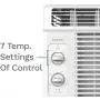 Climatiseur Mural Fenêtre hOmeLabs 5000 BTU – 7 Vitesse, Contrôle Mécanique, Petit, Silencieux, 2 Modes Frais et Ventilateur, avec Kit de Installation et Protège-Plages Lavable.