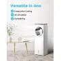 Refroidisseur d’air 2 en 1 COMFYHOME, 81 cm, Refroidisseur d’ambiance Sans Pales, 3 Vitesses, 4 Modes, Oscillation 40°, Minuterie 8H, Télécommande pour Maison/Bureau.