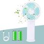 Orapink Mini Handheld Fan,USB Fan Rechargeable 2400mAh,Desktop Fan with 3 Speeds,Portable Fan for Home Travel Office Sport Outdoor School