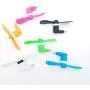 TENKEY 6 Packs USB C Mini Fan USB Tpye C Phone Fan Mini Portable Type-C Mobile Phone Cooling Fan For Samsung Galaxy S8 S8 Plus Google Nexus 5X For Huawei P9 Type C Mini Fan