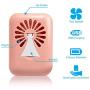 USB Mini Upgrade Eyelash Extension Fan, Feugole New Portable Rechargeable Bladeless Air Conditioning Cooling Refrigeration Blower Fan for Eyelash Extension