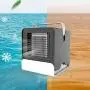 Tragbarer Luftkühler, Persönlicher Misting-Fan mit 3-Stufen, Mini USB Tragbarer Luftkühler-Fan, Leiser Mini-Fan