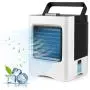 Refroidisseur Portable USB, Mini Ventilateur avec 3 Vitesses, Ventilateur de Bureau avec Poignée pour Petite Pièce/Bureau/Dormitoir/Chambre. Refroidisseur Portable USB, Mini Ventilateur avec 3 Vitesses, Ventilateur de Bureau avec Poignée pour Petite Pièce/Bureau/Dormitoir/Chambre.