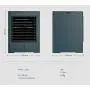 Mini Luftkühler Tragbarer Ventilator für Kleines Zimmer, Kalter Wind Persönlicher USB Evaporativer Kühl-Ventilator mit 3 Windstärken (Blau)