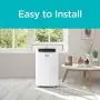 BLACK+DECKER BPACT08WT Portable Air Conditioner with Remote Control, 5,000 BTU DOE (8,000 BTU ASHRAE), Cools Up to 150 Square Feet, White BLACK+DECKER BPACT08WT Portable Air Conditioner with Remote Control, 5,000 BTU DOE (8,000 BTU ASHRAE), Cools Up to 150 Square Feet, White