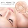 Mini Handheld Fan, Makeup Eyelash Fan with USB Rechargeable Battery, 3 Speed Personal Fan with 6-15 Hours Working Time for Outdoor Activities, Summer Gifts for Men Women