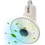 Mini Personal Portable fan Rechargeable ,Kloudi Camping fan with LED Lantern ,3 Speeds Adjustable Quiet Battery operated USB Desk Fan for Tent ,Office,Picnic,Fishing,Travel ,Outdoor Mini Personal Portable fan Rechargeable ,Kloudi Camping fan with LED Lantern ,3 Speeds Adjustable Quiet Battery operated USB Desk Fan for Tent ,Office,Picnic,Fishing,Travel ,Outdoor