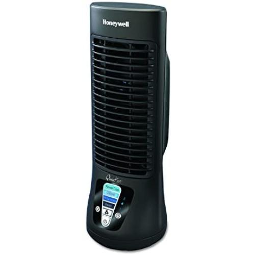 Honeywell HTF210B Quiet Set Personal Table Fan, Black