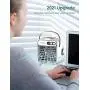 Climatiseur Portable SHANDII, Mini Rafraîchisseur Evaporatif, Ventilateur Personnel avec Support de Téléphone/Support, 3 Vitesse, Batterie 2400 mAh, pour Pièce et Bureau, F80 Climatiseur Portable SHANDII, Mini Rafraîchisseur Evaporatif, Ventilateur Personnel avec Support de Téléphone/Support, 3 Vitesse, Batterie 2400 mAh, pour Pièce et Bureau, F80
