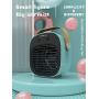 Portable Air Conditioner,MiNi USB Evaporative Air Conditioner Fan,10000mAh Wireless Rechargeable Personal Desktop Fan,3-Speed Silent,Suitable for Office,Living Room,Bedroom,Car and Outdoor Activities.