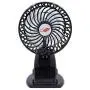 QUZOC Portable Hand Held Small Clip-On USB Fan for Stroller/Outdoor/Desk, Quiet and Strong 3-Speed Adjust Mini USB Powered Fans with Rechargeable Battery(black) QUZOC Portable Hand Held Small Clip-On USB Fan for Stroller/Outdoor/Desk, Quiet and Strong 3-Speed Adjust Mini USB Powered Fans with Rechargeable Battery(black)