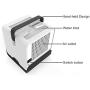 Air Cooler, Evaporative Air Cooler& Portable Air Conditioner/Humidifier Mini-negative Ion USB Air Conditioning Fan, Desktop Cooler Office Refrigeration Strong, Low Noise Design with Night Light New