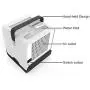 Luftkühler, Verdunstungskühler & Tragbarer Luftkühler/Luftklimaanlage mit Luftbefeuchter Mini-Ionisator USB-Kühler, Schreibtischkühlung, stark, geringes Geräusch, Nachtlicht Design Neu