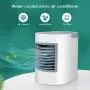Refroidisseur Portable d'Air, Ventilateur Personnel de Bureau Évaporatif, Misteur Fan Ventilateur Bruyant, Ventilateur de Bureau 3 en 1 USB Sans Fil avec Poignée Portable pour Maison Bureau Office Refroidisseur Portable d'Air, Ventilateur Personnel de Bureau Évaporatif, Misteur Fan Ventilateur Bruyant, Ventilateur de Bureau 3 en 1 USB Sans Fil avec Poignée Portable pour Maison Bureau Office