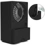 ZSHIKJ Mini Air Conditioner, Evaporative Air Cooler Fan Air Conditioner Portable, Small Personal AC Unit Portable Air Conditioner for Desk Room (Black)