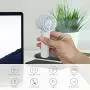 Vent Manuel Portable Monsieur Lei, Petit Ventilateur Personnel Rechargeable par USB, 3 Vitesses Réglables, Ventilateur de Main pour Filles, Femmes, Hommes, Maison, Bureau, Intérieur, Extérieur (Blanc) Vent Manuel Portable Monsieur Lei, Petit Ventilateur Personnel Rechargeable par USB, 3 Vitesses Réglables, Ventilateur de Main pour Filles, Femmes, Hommes, Maison, Bureau, Intérieur, Extérieur (Blanc)