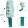 Mini Tragbarer USB-Akku-Ventilator, Persönlicher Akku-Ventilator, Schreibtischventilator, Reisegeschenke, 3 Geschwindigkeiten verstellbar für Kinder Mädchen Frauen Zuhause Büro Outdoor Reise (grün)