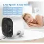 Air Cooler, Evaporative Air Cooler& Portable Air Conditioner/Humidifier, 2020 Mini Air Conditioner Noiselessness with USB Charge, 3 Adjustable Speeds with LED Lighting for Room Home Office Air Cooler, Evaporative Air Cooler& Portable Air Conditioner/Humidifier, 2020 Mini Air Conditioner Noiselessness with USB Charge, 3 Adjustable Speeds with LED Lighting for Room Home Office