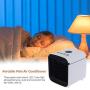 Portable Air Conditioner Fan, 3 in 1 Personal Space Air Cooler, with 3 Speeds and 7 Colors LED Night Light for Office Household Outdoors