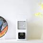 H YANKA Personal Air Cooler Fan On Desk, .Mini Portable cooler conditioner ,Desktop Air Conditioner Fan with 3 Wind Speeds,Humidifier,No water leakage,Smart touch buttons, for Office,dormitory,bed room