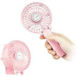 Mini Handheld Fan, EasyAcc Personal Cooling Fan with 2600mAh USB Rechargeable Battery 3-15 Working Hours Battery Fan Folding USB Desk Fan Small Portable Table Fan for Travel Office Room Household