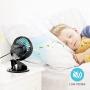 Clip on Fan, OCDAY Mini Portable Fan, Small Desk Fan Stroller Fan with 3 Speeds 360°Rotation, USB/ Battery Operated Fan, Rechargeable Bed Fan, Quiet Personal Fan for Gym Office Kitchen Car Camping