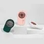 Ageqi Persönlicher Nackenventilator, Akkubetriebener Mini Portabler Handheld USB-Ventilator für Outdoor, Raum, Camping, Büro, Reise (Pink)