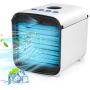 Portable Air Conditioner, 3 Kinds of Wind Intensity Personal Air Cooler, Mini Fan Air Cooler Suitable For Home, Office, Quiet