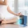 Tragbarer Luftkühler Funpeny, Persönlicher Verdunstungskühler, USB mit 3-Stufen-Windkühlung und Lenkfunktion für Büro, Schreibtisch, Raum, Schlafzimmer, Zuhause
