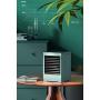 Mini Air Conditioner Portable Fan for Small Room, Cold Wind Personal USB Air Cooler Evaporative Conditioner with 3 Wind Speeds Cooling Fan (Blue)