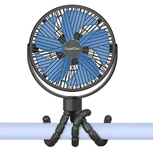 Vent de poussette 8” GagetElec pour bébé, batterie 10000mAh, ventilateur portable rechargeable, mini ventilateur à main, ventilateur pour siège auto, ventilateur de bureau USB, petit ventilateur personnel pour accessoires de poussette/berceau/bureau. Vent de poussette 8” GagetElec pour bébé, batterie 10000mAh, ventilateur portable rechargeable, mini ventilateur à main, ventilateur pour siège auto, ventilateur de bureau USB, petit ventilateur personnel pour accessoires de poussette/berceau/bureau.