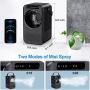 Portable Air Conditioner Fan, Mini Personal Air Cooler, Evaporative Ice Cooling Fan with 3 Speeds 7 Colors, Super Quiet Desktop Small Humidifier Misting Fan for Room, Bedroom, Office