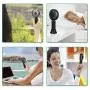 Mini Handheld USB Tragbarer Tisch-Mini-Taschenventilator mit USB-Aufladung, elektrischer Ventilator für Haushalt, Büro, Reisen, Outdoor…