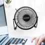 Desk Fan, USB Fan With Enhanced Airflow 6 Inch Small Desk fan with Quiet Operation Portable Mini Table Fan for office/Desk/Bedroom/Home