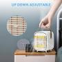 Portable Air Conditioner, Likmic Personal Air Cooler with 3 Speed, Cooling fan with Atomization & Spray timing function, Mini AC for Home Office Bedroom, Kitchen, Dorm, Car, Camping Tent, etc.