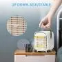 Portable Air Conditioner, Likmic Personal Air Cooler with 3 Speed, Cooling fan with Atomization & Spray timing function, Mini AC for Home Office Bedroom, Kitchen, Dorm, Car, Camping Tent, etc. Portable Air Conditioner, Likmic Personal Air Cooler with 3 Speed, Cooling fan with Atomization & Spray timing function, Mini AC for Home Office Bedroom, Kitchen, Dorm, Car, Camping Tent, etc.