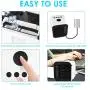 Air Cooler, 5-in-1 Portable Air Conditioner with LED Light and Purifier, Mini Personal Evaporative Cooler for Home & Office Desk Outdoors Travel Air Cooler, 5-in-1 Portable Air Conditioner with LED Light and Purifier, Mini Personal Evaporative Cooler for Home & Office Desk Outdoors Travel