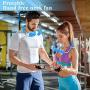 Portable Neck Fan Rechargeable Personal Hand-Free Fan Mini USB Wearable Neckband Sport Fan, 3 Speed Adjustable, 360 Degrees Free Rotation Perfect for Working, Traveling, Office, Reading (Blue)