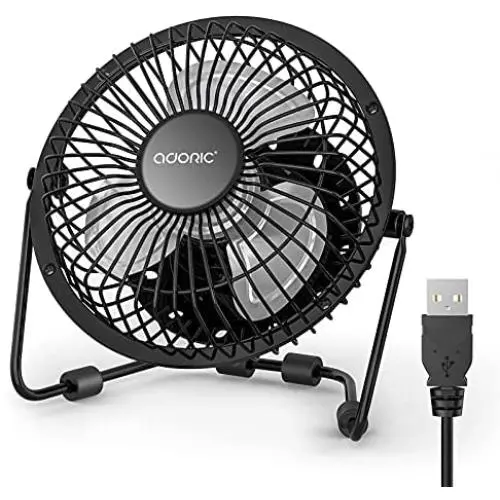 Ventilateur de Bureau, Ventilateur USB avec Airflow Amélioré, Petit Ventilateur de Bureau 6 Pouces avec Fonctionnement Silencieux, Ventilateur de Table Portable pour Bureau/Table/Chambre/Maison Ventilateur de Bureau, Ventilateur USB avec Airflow Amélioré, Petit Ventilateur de Bureau 6 Pouces avec Fonctionnement Silencieux, Ventilateur de Table Portable pour Bureau/Table/Chambre/Maison