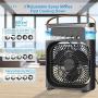 Portable Air Conditioner Fan, Personal Mini Small Evaporative Air Cooler Desktop Cool Mist Humidifier with 7 Colors LED Light, 1/2/3 H Timer, 3 Speeds & 3 Spray Modes for Room Office Home Travel
