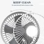 USB Table Fans Oscillation Desktop Fan 3 Speed 60° Oscillating Quiet Small Desk Fan Summer Cooling Fan for Bedroom Office Home Camping USB Table Fans Oscillation Desktop Fan 3 Speed 60° Oscillating Quiet Small Desk Fan Summer Cooling Fan for Bedroom Office Home Camping