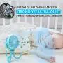 Portable Stroller Fan, 42H 10000mAh Battery Operated Fan Flexible Tripod Clip On Small Fan for Baby Stroller/Carseat/Golf Cart/Camping/Travel, Handheld Personal Cooling Baby Fans, Used As Power Bank
