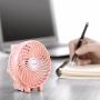Mini Handheld Fan, EasyAcc Personal Cooling Fan with 2600mAh USB Rechargeable Battery 3-15 Working Hours Battery Fan Folding USB Desk Fan Small Portable Table Fan for Travel Office Room Household