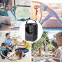 Personal Air Cooler, Evaporative Air Cooler, Portable Air Conditioner with LCD Display. 600ML Desktop Air Conditioning Fan with 3 Speeds. Small Space Humidifier Misting Fan for Room Home Office Dorm