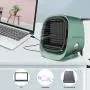 Portable Personal Mini Air Conditioner - 3 speeds small air conditioner,air cooler,air conditioner portable desk fan,USB portable fan,Humidifier for small room,office,bedroom,tent,camping accessories