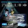 Mini Air Conditioner Fan, Evaporative Air Cooler with 4000mAh Battery & Remote,Personal Air Conditioner
